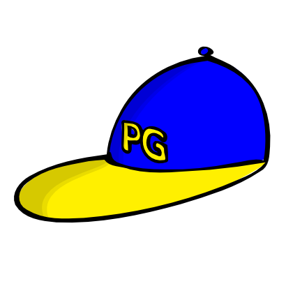 Download free yellow blue clothing cap icon